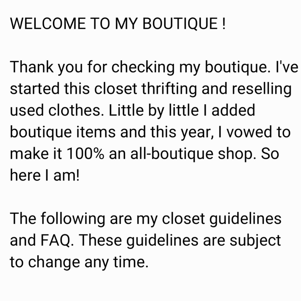 ➖ GUIDELINES & FAQs ➖ - Picture 2 of 5